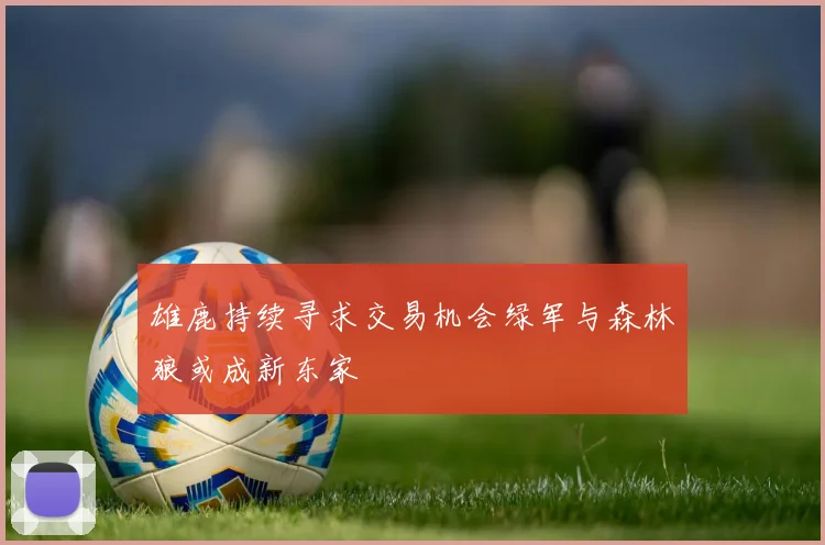 雄鹿持续寻求交易机会绿军与森林狼或成新东家